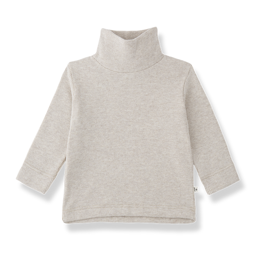 Lodi Turtle Neck T-Shirt - Rice