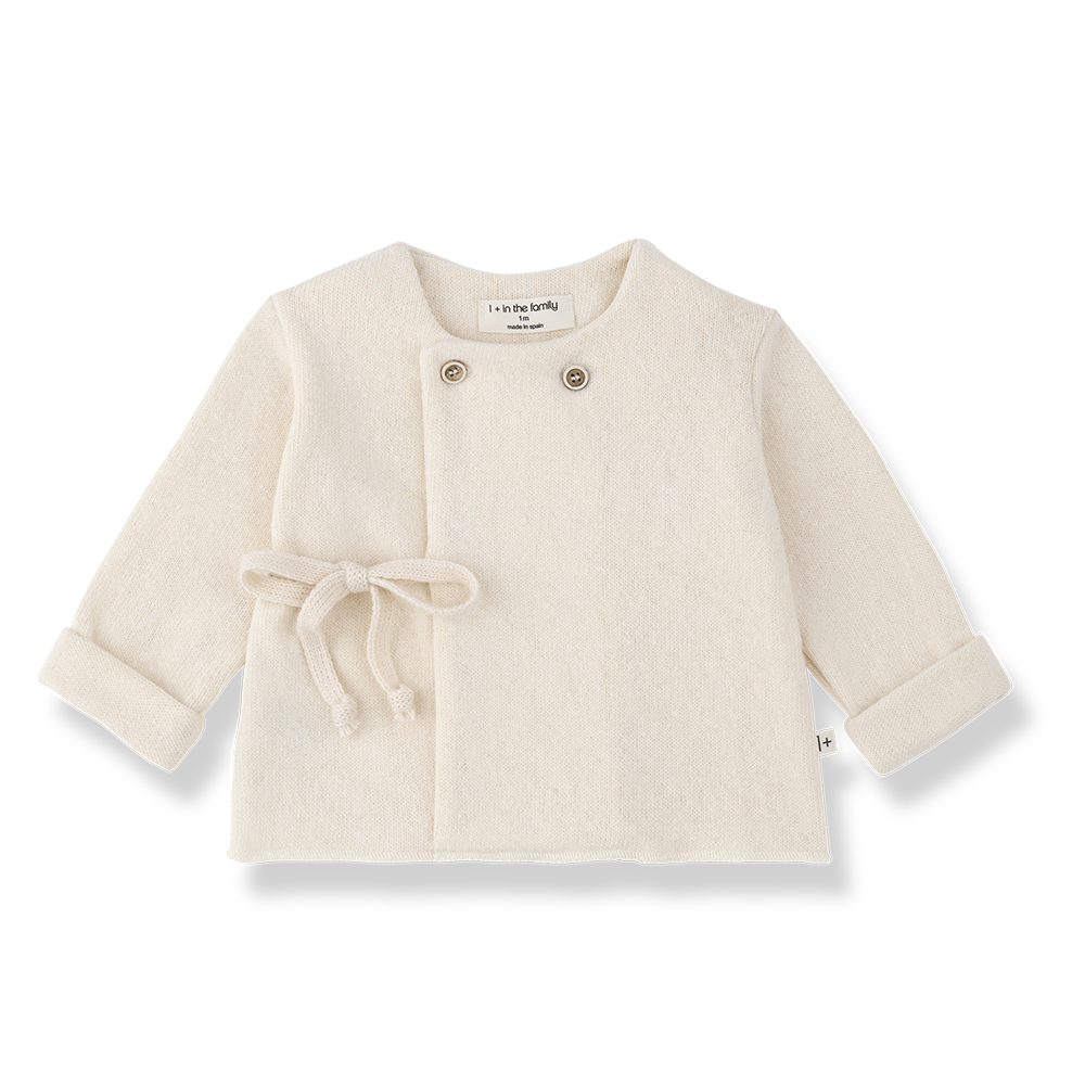 Pessac NB Shirt, Legging, Hat Set - Ecru