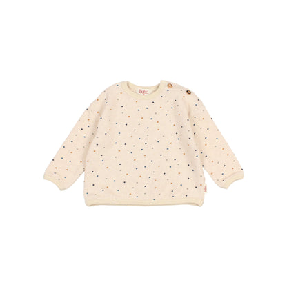 Baby Stars Sweatshirt/Leggings Set - Natural