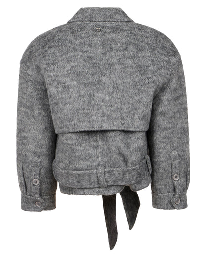 Coat (26037) - Grey