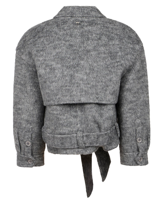 Coat (26037) - Grey