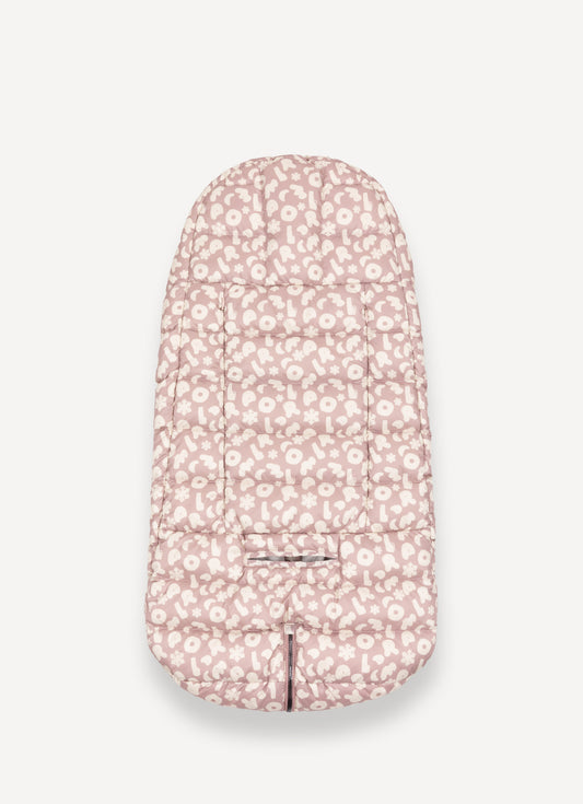Quilted Sleeping Bag - Rose Letters