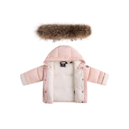 Baby Trim Jacket Ruffle — Baby Pink