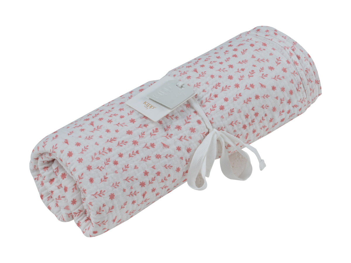 Whispering Blooms Swaddle - Rose
