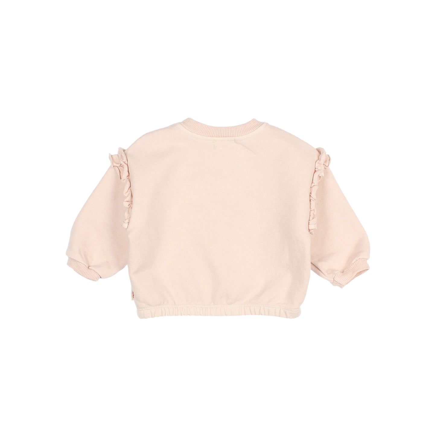 Baby Cherry Sweatshirt - Cream Pink