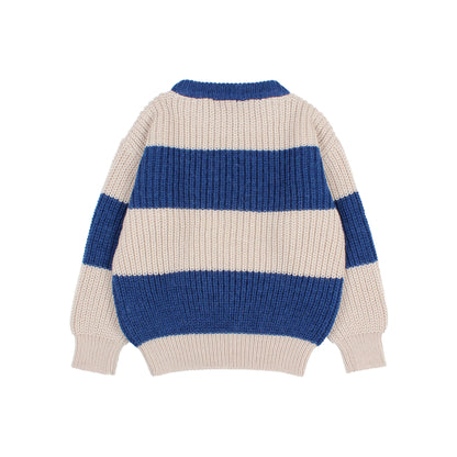Stripes Jumper - Marine