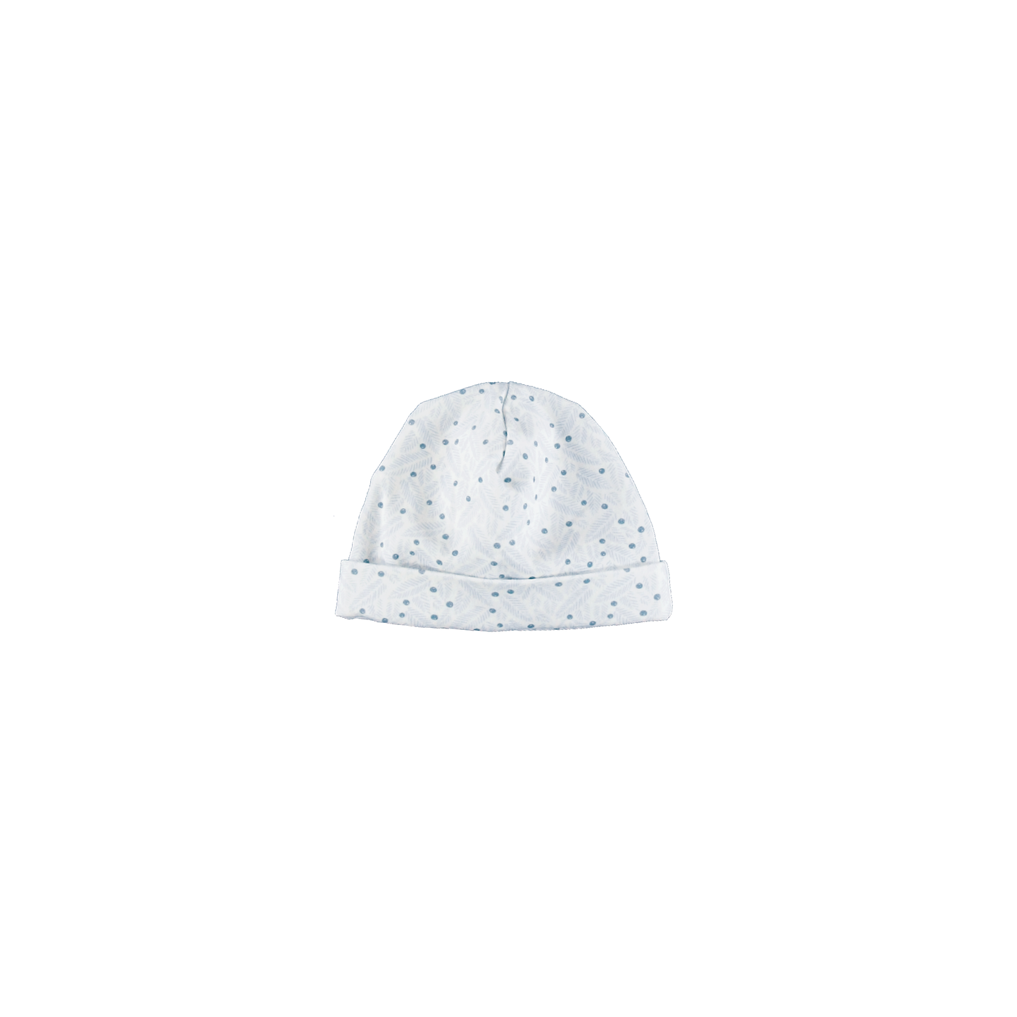 Iver Wrap Overall And Hat - Blue Leaves