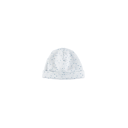 Iver Wrap Overall And Hat - Blue Leaves
