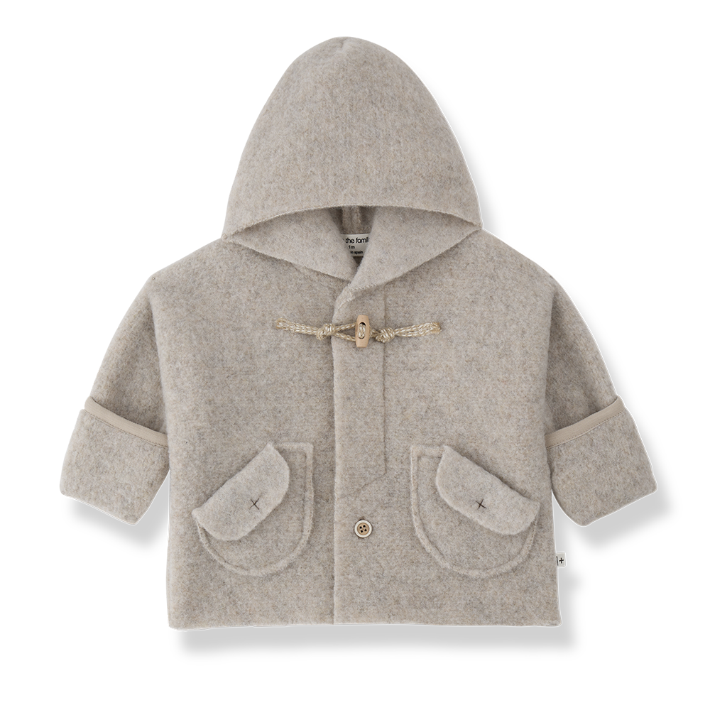 Lille Hooded Jacket - Beige