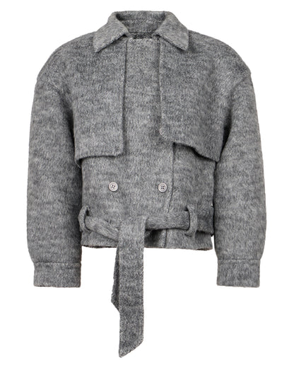 Coat (26037) - Grey