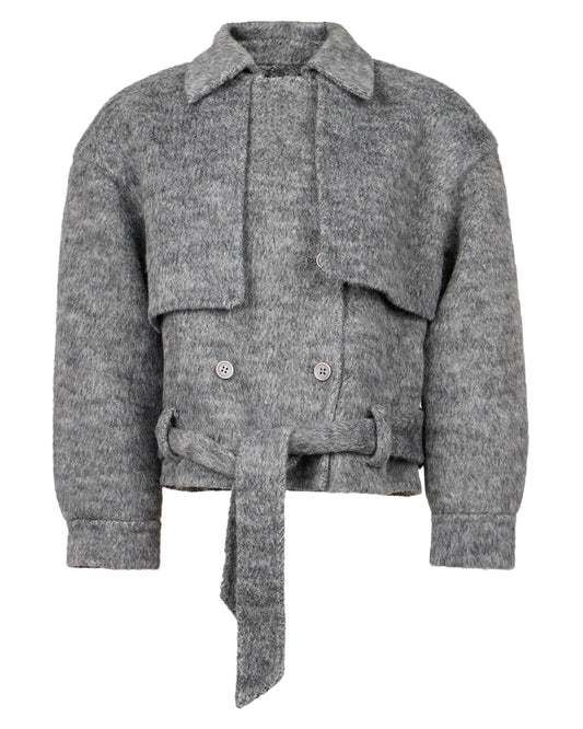 Coat (26037) - Grey