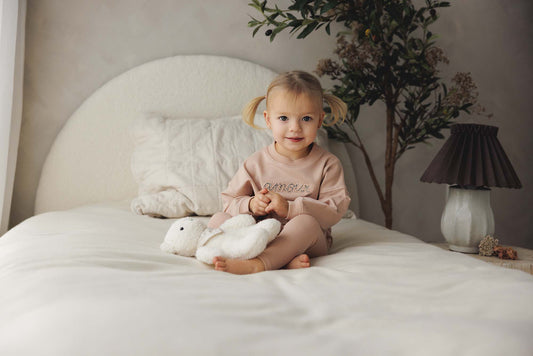 Cropped Baby Sweatshirt - Pink