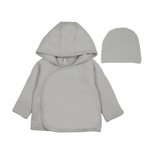 Sweatshirt Set - Cream/Blue