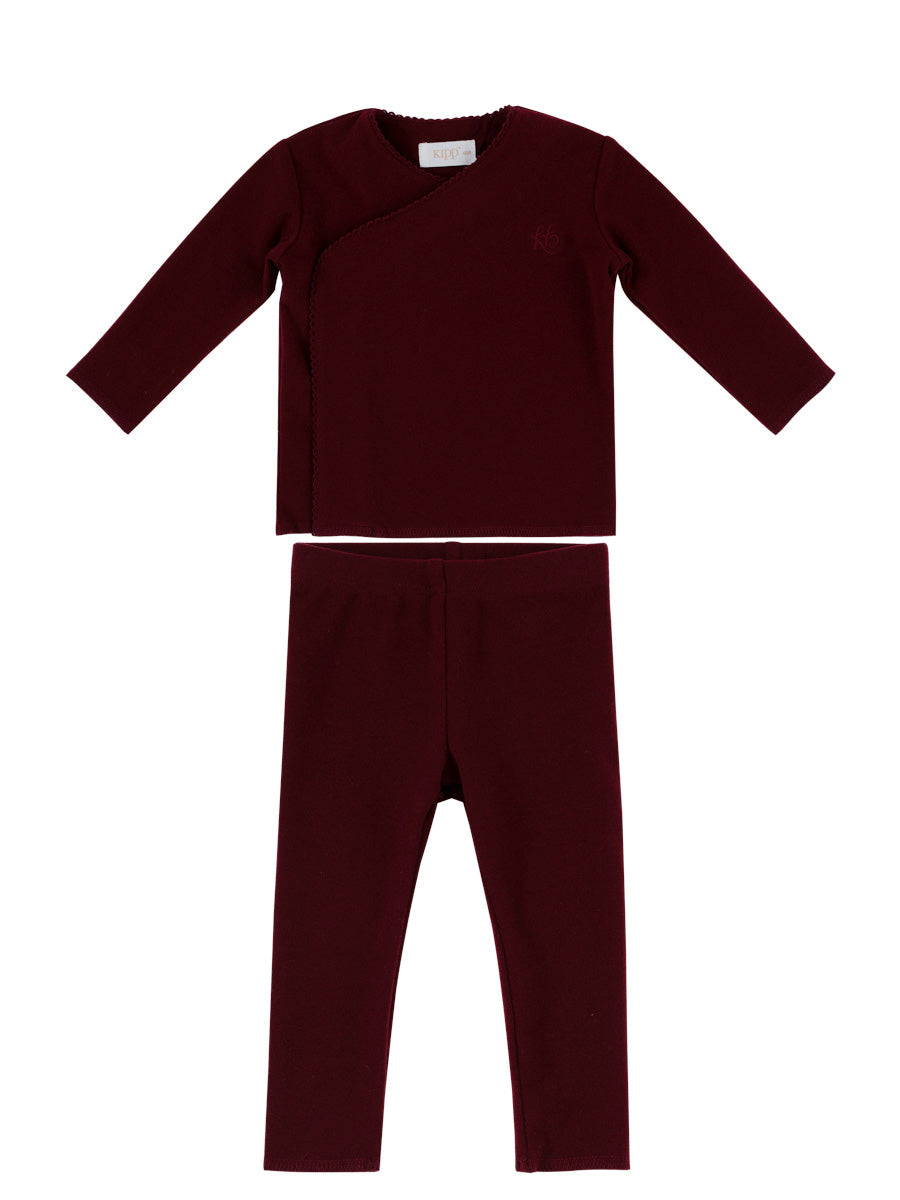 Felt Wrap Set - Maroon