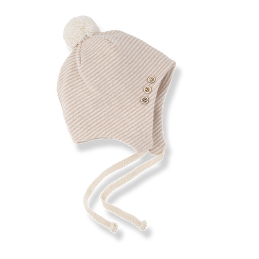 Bayonne Beanie - Nude
