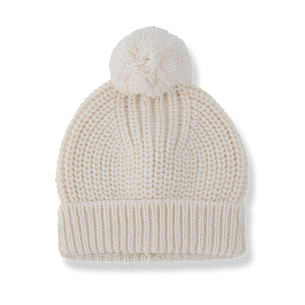 Bezier Beanie - Ecru