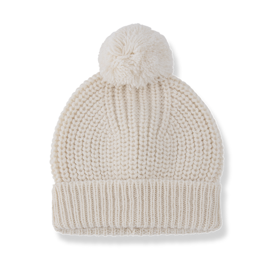 Bezier Beanie - Ecru