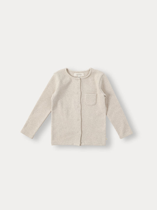 Neutral Cardigan + Leggings Set - Oatmeal
