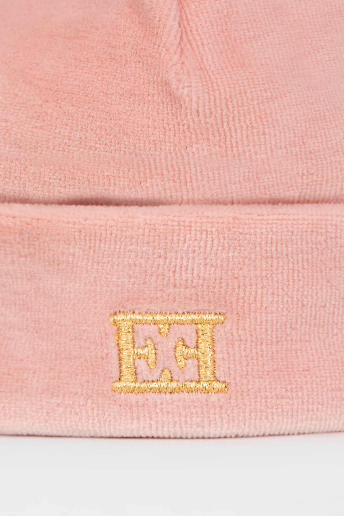 Newborn Logo Hat (74516) - Bridal Rose