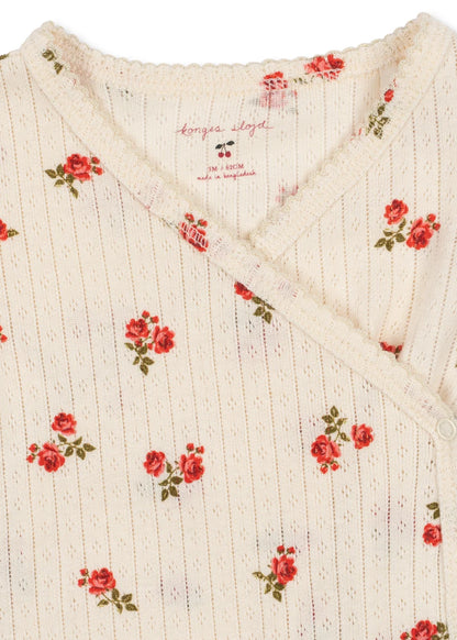 Newborn Minnie Body And Pants Set - Rosa Rouge