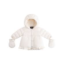 Baby Trim Jacket Ruffle — White