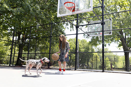 Ruffle Dress - Dalmation