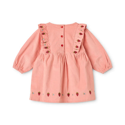 Belle Dress - Warm Pink