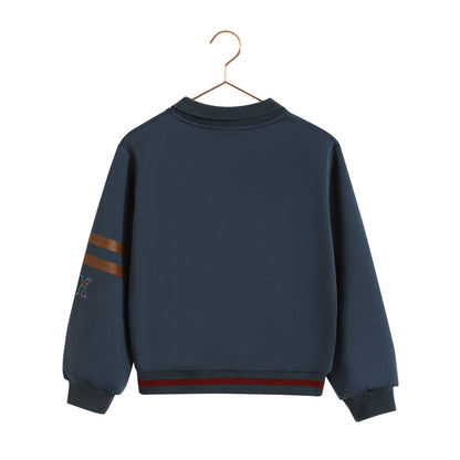 Arden Scuba Collar Sweatshirt - Indigo
