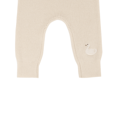 Lieke Trousers Swan - Soft Powder