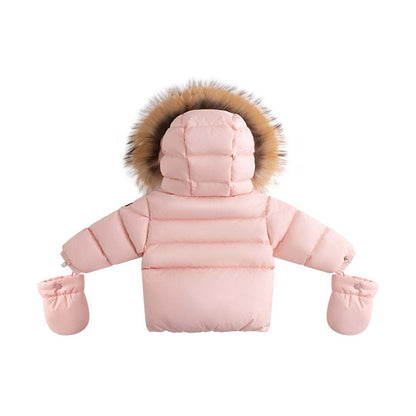 Baby Fur Jacket — Baby Pink