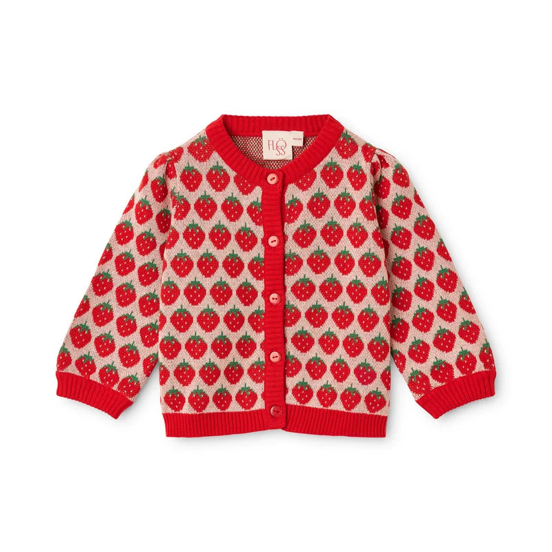 Line Cardigan - Blossom Pink Berry