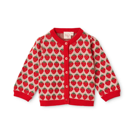 Line Cardigan - Blossom Pink Berry