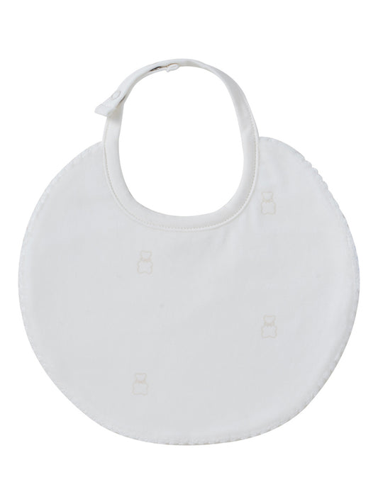 Petit Ours Bib - White Stone