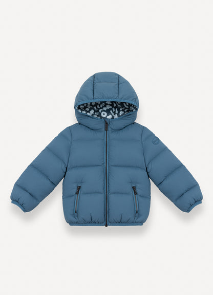 Hoodie Quilted Jacket - Satelite