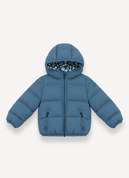 Hoodie Quilted Jacket - Satelite