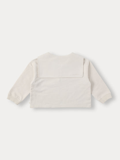Marine Sailor Sweatshirt - Ecru