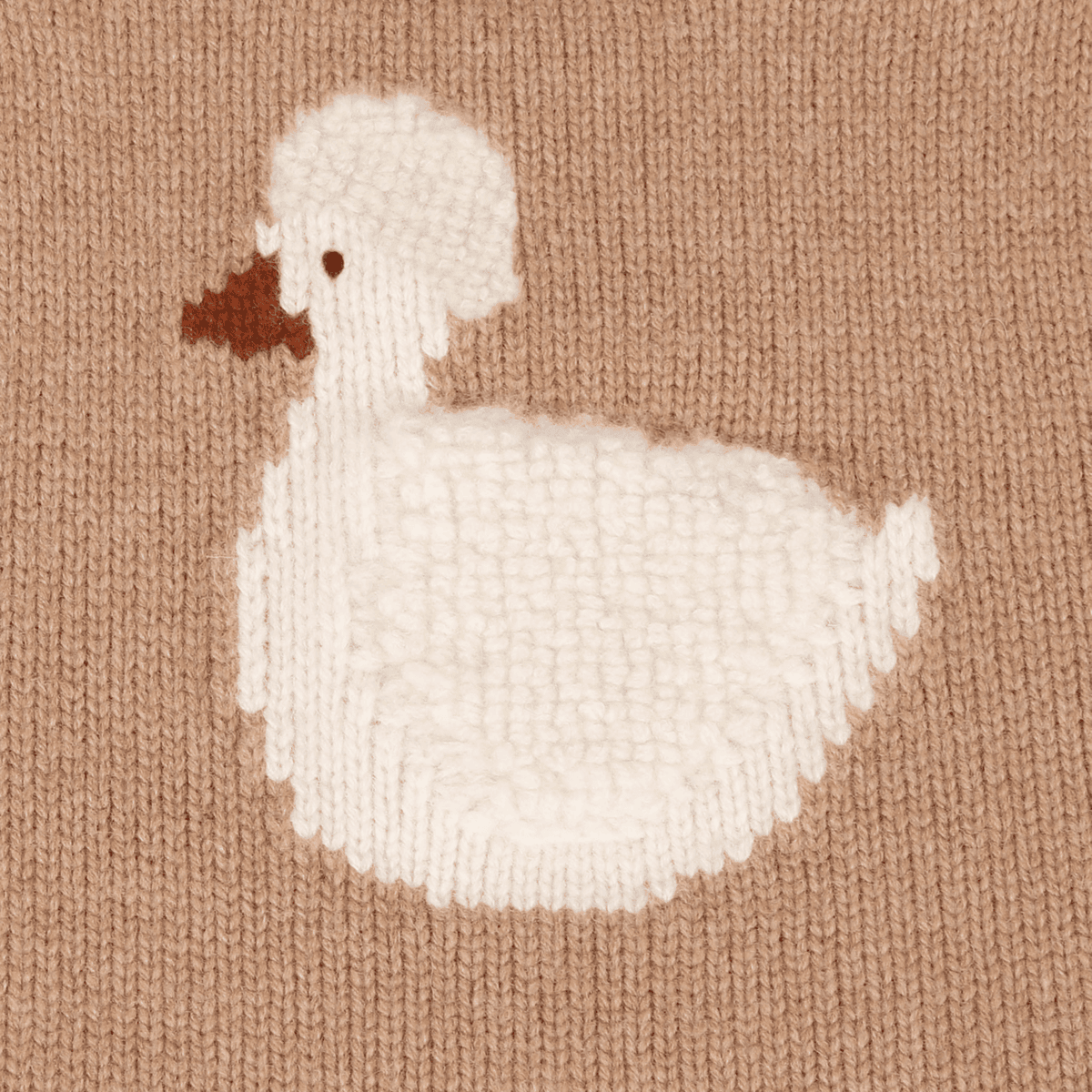 Denna Merino Wool Sweater Duck - Hazelnut