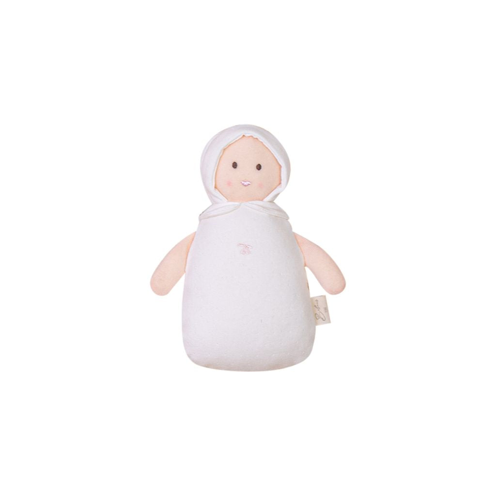 Eyelet Cherry Doll - White