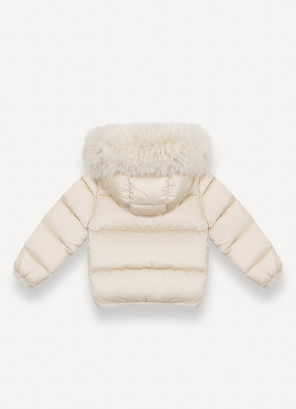 Hooded Jacket W/ Detatchable Hood - Nude