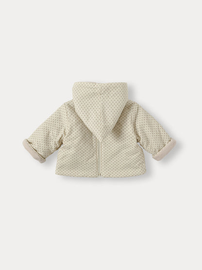 Yuki Dot Padding jumper - Orange