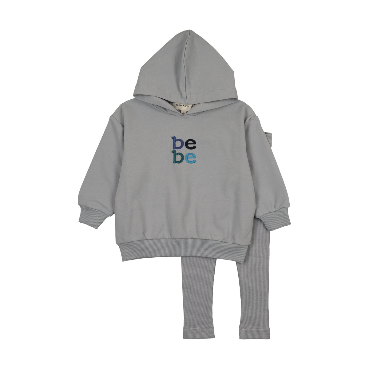 Hooded Sweatshirt Set - Blue