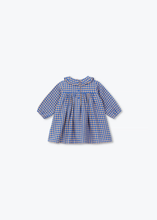 Robe Bebe Vichy - Cobalt
