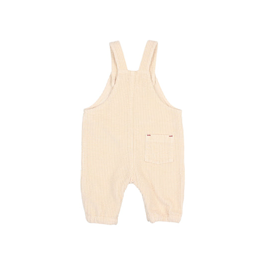 Baby Corduroy Dungaree - Natural