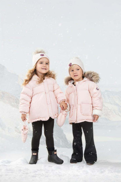Baby Puffy Jacket — Baby Pink