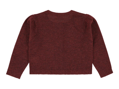 Zerah Cardigan - Bordeaux