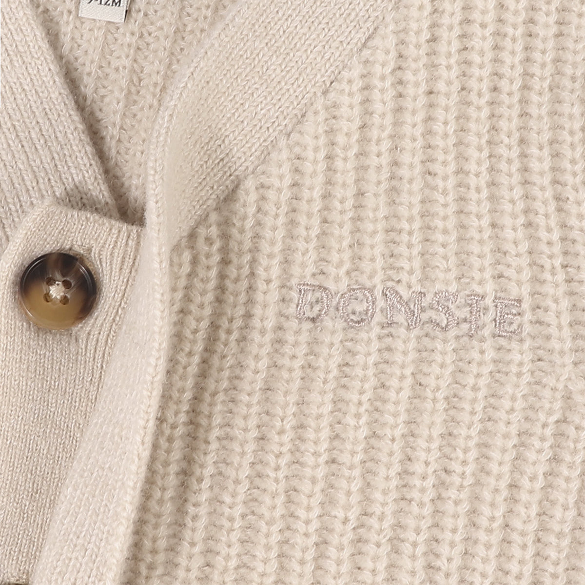 Fennie Merino Wool Cardigan - Soft Sand