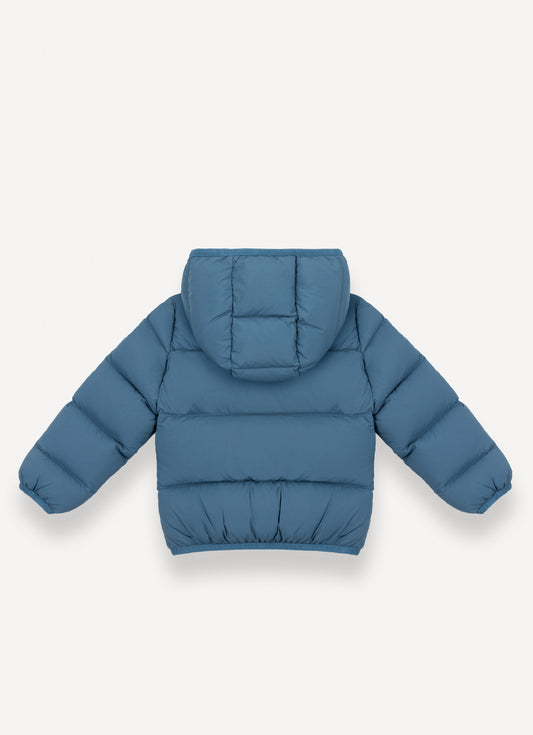 Hoodie Quilted Jacket - Satelite