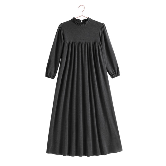 Isla Maxi Soft Sweater Dress - Heather Grey