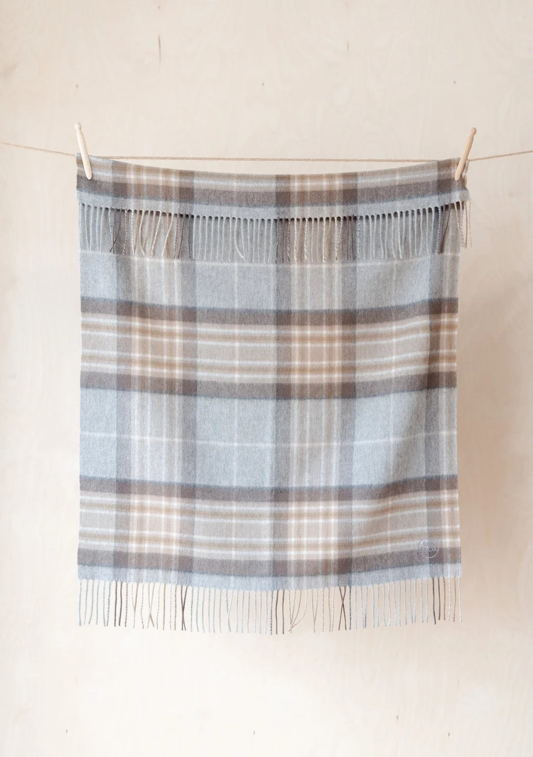 Lambswool Baby Blanket - Mackellar Tartan