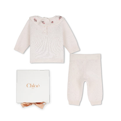 Pullover Trouser Set C21373 - Ivory